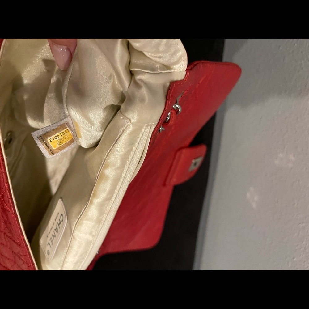 Chanel Rectangular Leather Flap Shoulder Bag - image 4